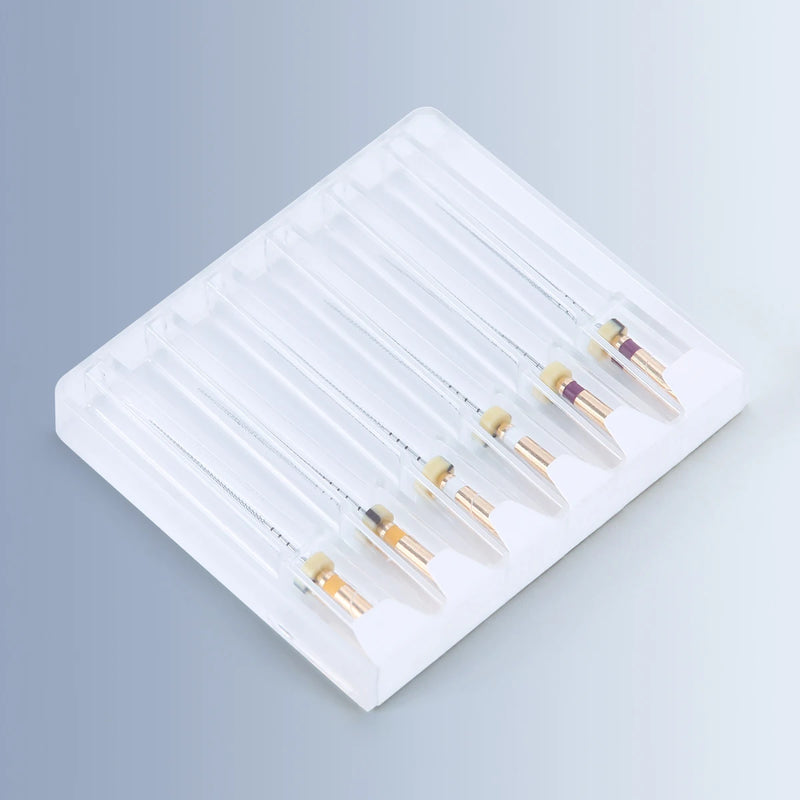 Dental Endo File Engine Use para canal radicular, instrumento de odontologia, arquivos endodônticos rotativos, Path Glide, branqueamento dos dentes, 25mm, 6pcs por pacote